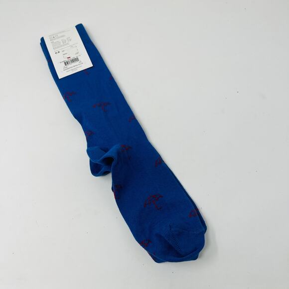 NEW! Happy Socks Combed Cotton Socks Sweden Blue Red 10 - 13 - Picture 3 of 5